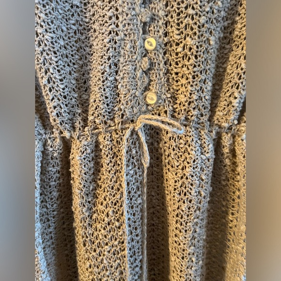 PALLAS 100 % Linen Hand loomed Knitted Dress Made in Ireland - Picture 2 of 8